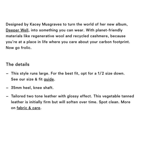 New Reformation x Kacey Musgraves Franklin Knee Riding Boot Ruby - Picture 15 of 15